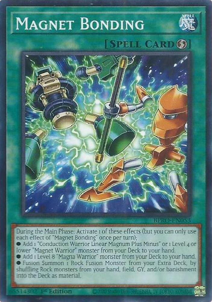Magnet Bonding BPRO-EN053 card from Burst Protocol