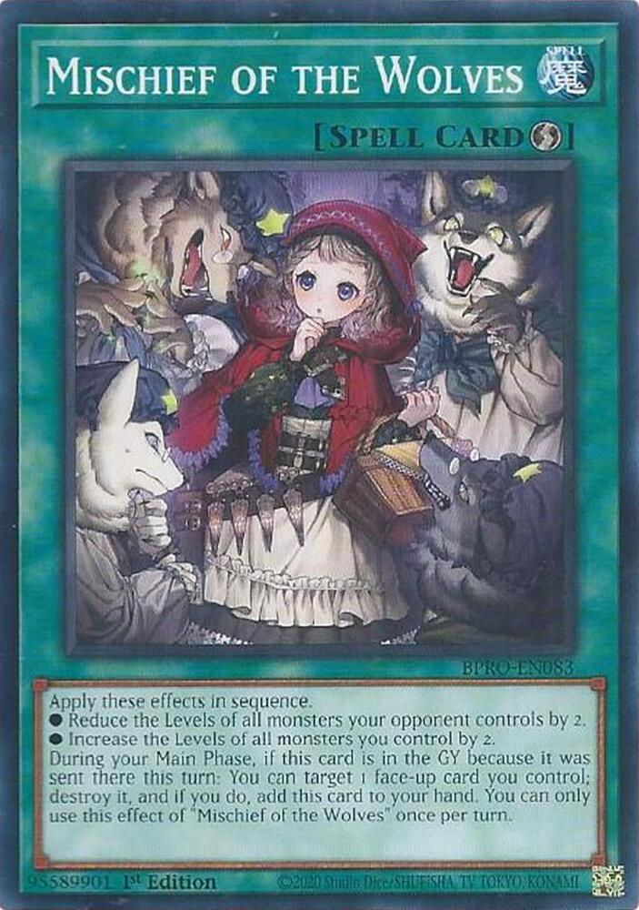 Mischief of the Wolves BPRO-EN083 card from Burst Protocol