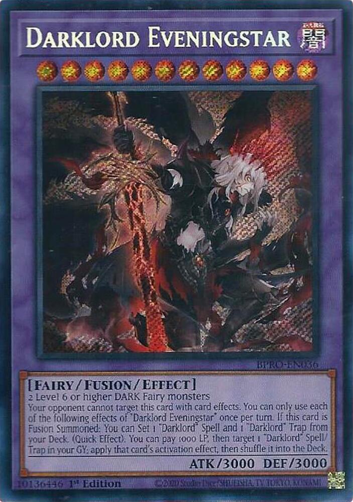 Darklord Eveningstar BPRO-EN036 card from Burst Protocol