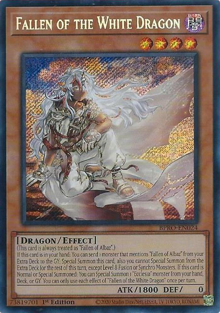 Fallen of the White Dragon BPRO-EN024 card from Burst Protocol