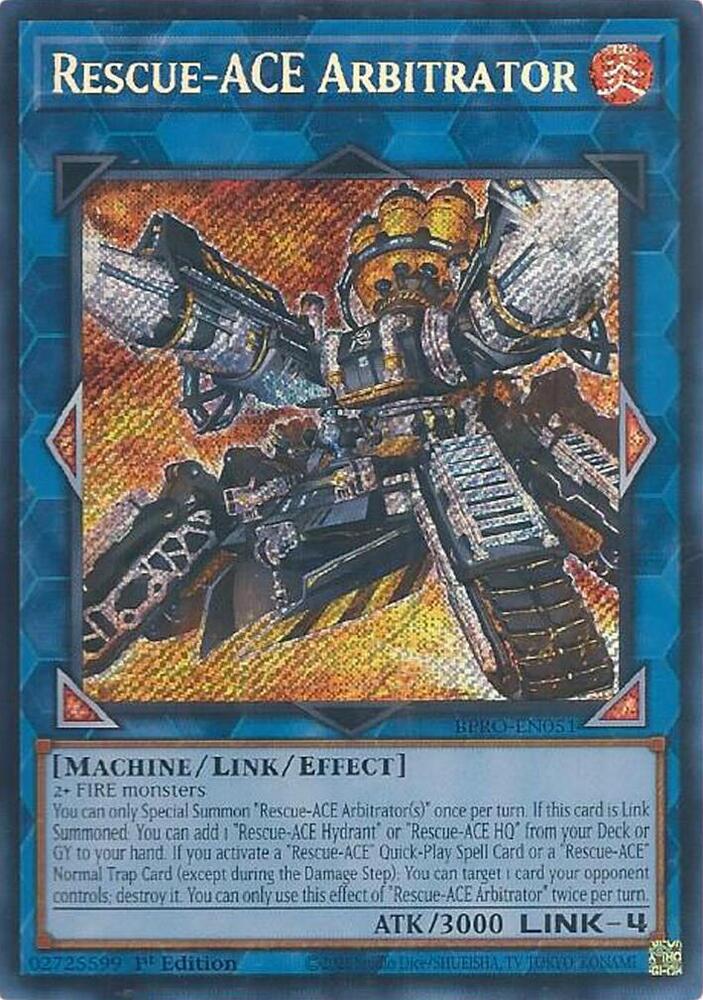 Rescue-ACE Arbitrator BPRO-EN051 card from Burst Protocol