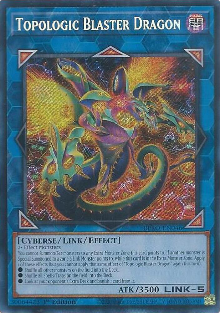 Topologic Blaster Dragon BPRO-EN046 card from Burst Protocol