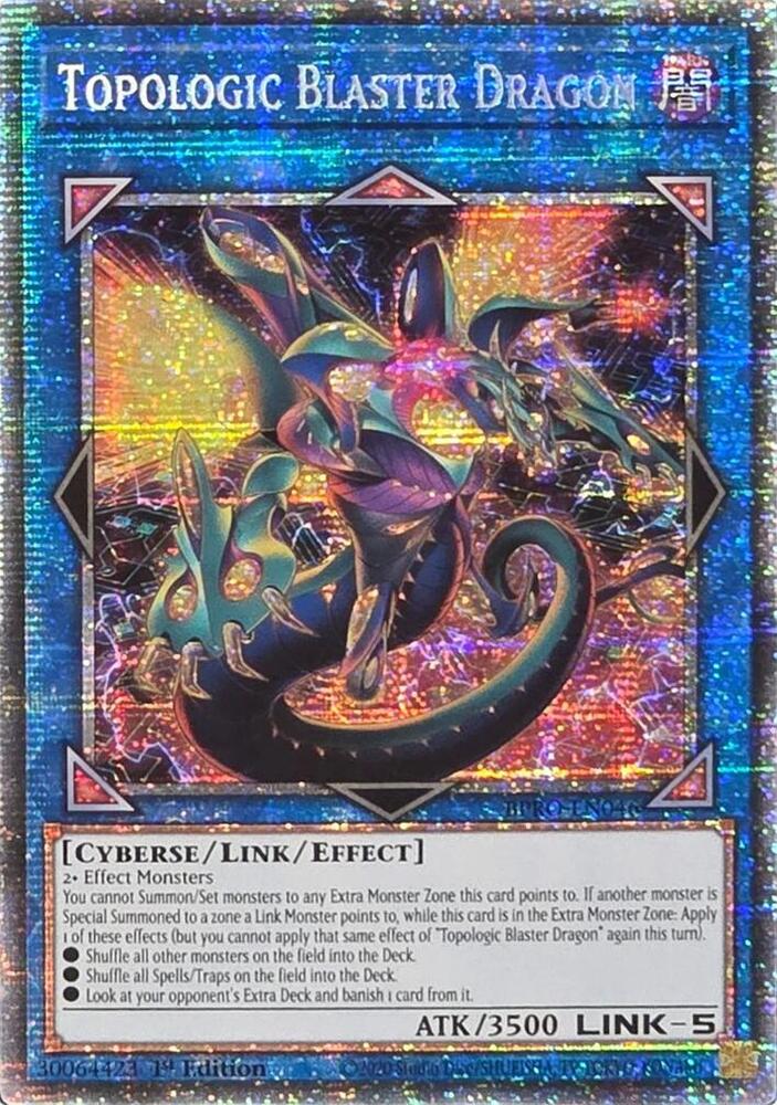 Topologic Blaster Dragon (Starlight Rare) BPRO-EN046 card from Burst Protocol