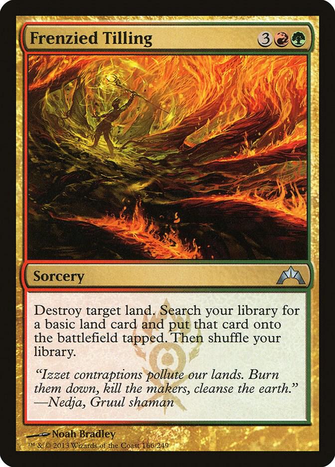 Frenzied Tilling 166 card from Gatecrash