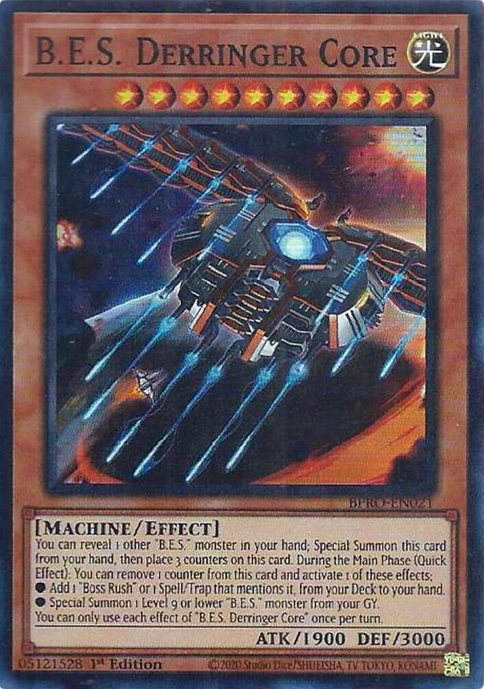 B.E.S. Derringer Core BPRO-EN021 card from Burst Protocol