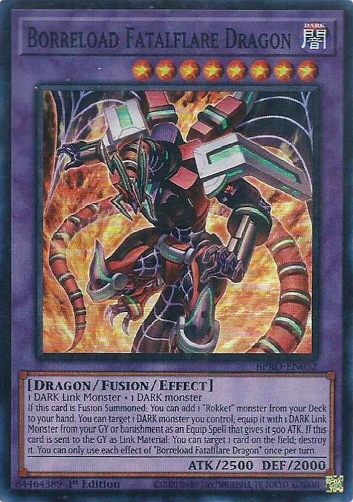 Borreload Fatalflare Dragon BPRO-EN032 card from Burst Protocol