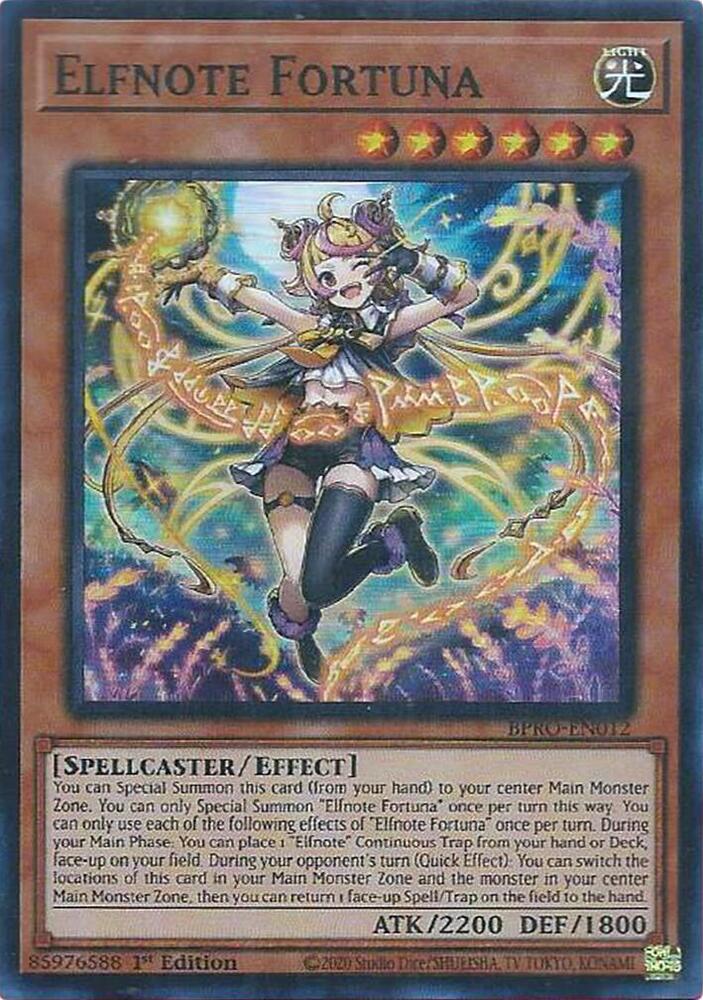 Elfnote Fortuna BPRO-EN012 card from Burst Protocol