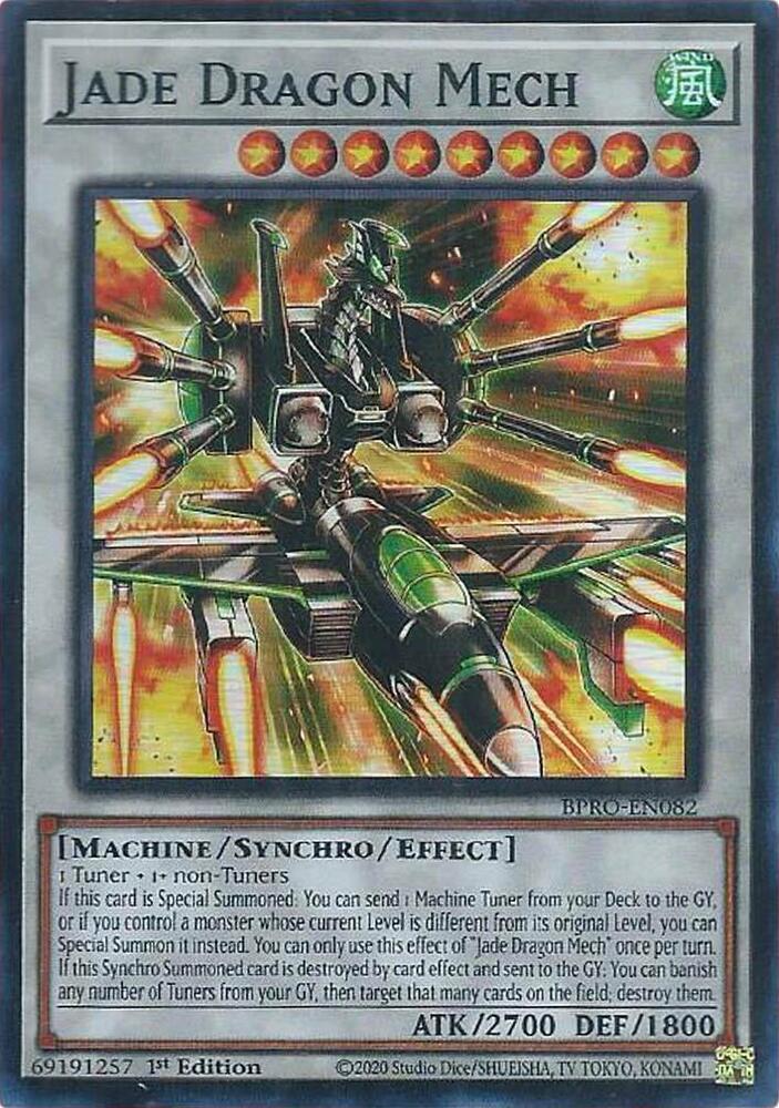 Jade Dragon Mech BPRO-EN082 card from Burst Protocol