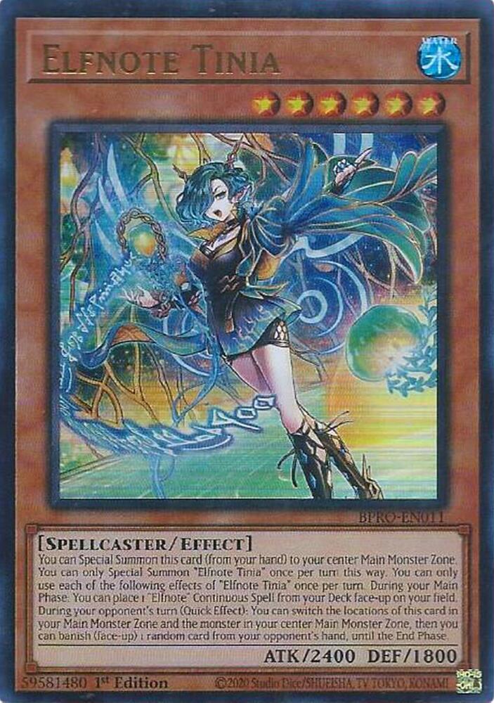 Elfnote Tinia BPRO-EN011 card from Burst Protocol