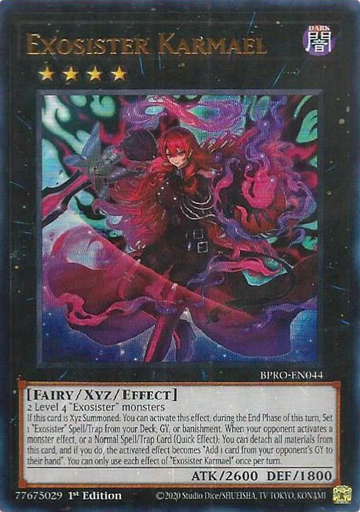 Exosister Karmael BPRO-EN044 card from Burst Protocol