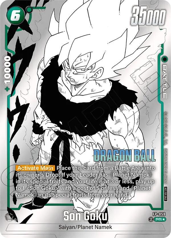 Son Goku (Tournament Pack MANGA ver. SPECIAL) FP-059 card from Tournament and Championship Promos