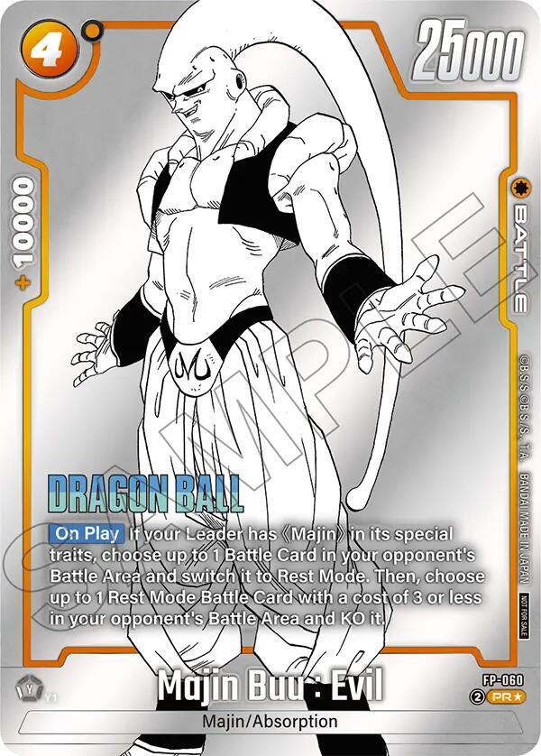 Majin Buu : Evil (Tournament Pack MANGA ver. SPECIAL) FP-060 card from Tournament and Championship Promos