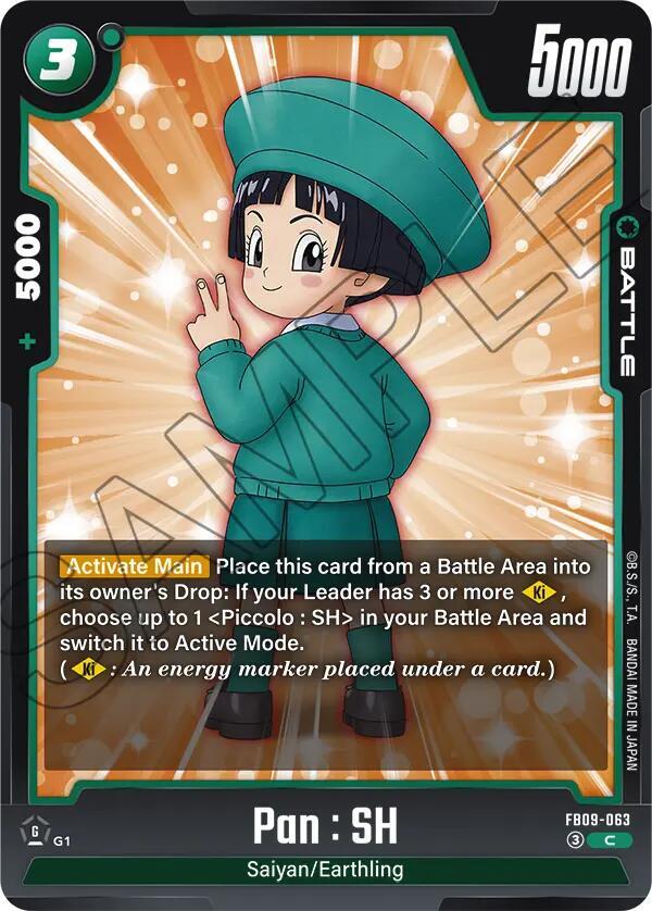Pan : SH FB09-063 card from Dual Evolution