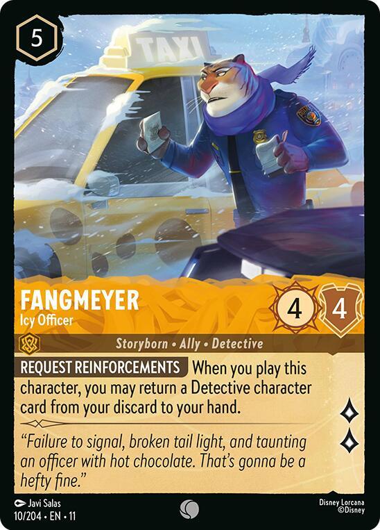 Fangmeyer - Icy Officer 10/204 card from Winterspell