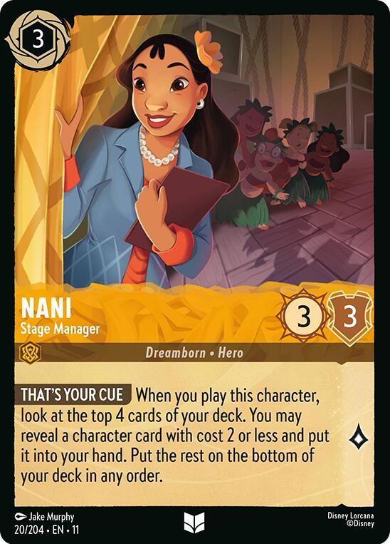 Nani - Stage Manager 20/204 card from Winterspell