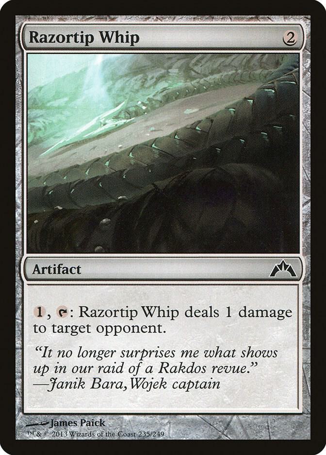 Razortip Whip 235 card from Gatecrash