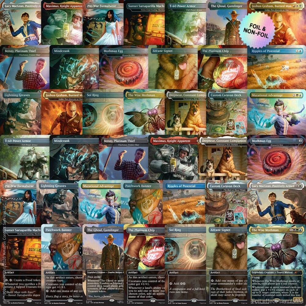 Secret Lair x Fallout: Rad Superdrop: The Built To Last Everything Bundle card from Secret Lair Drop Series
