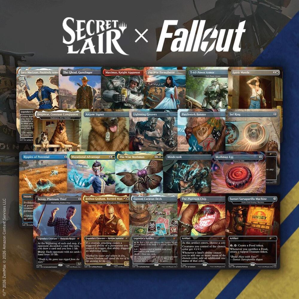 Secret Lair x Fallout: Rad Superdrop: The Vault-Issue Non-Foil Bundle card from Secret Lair Drop Series