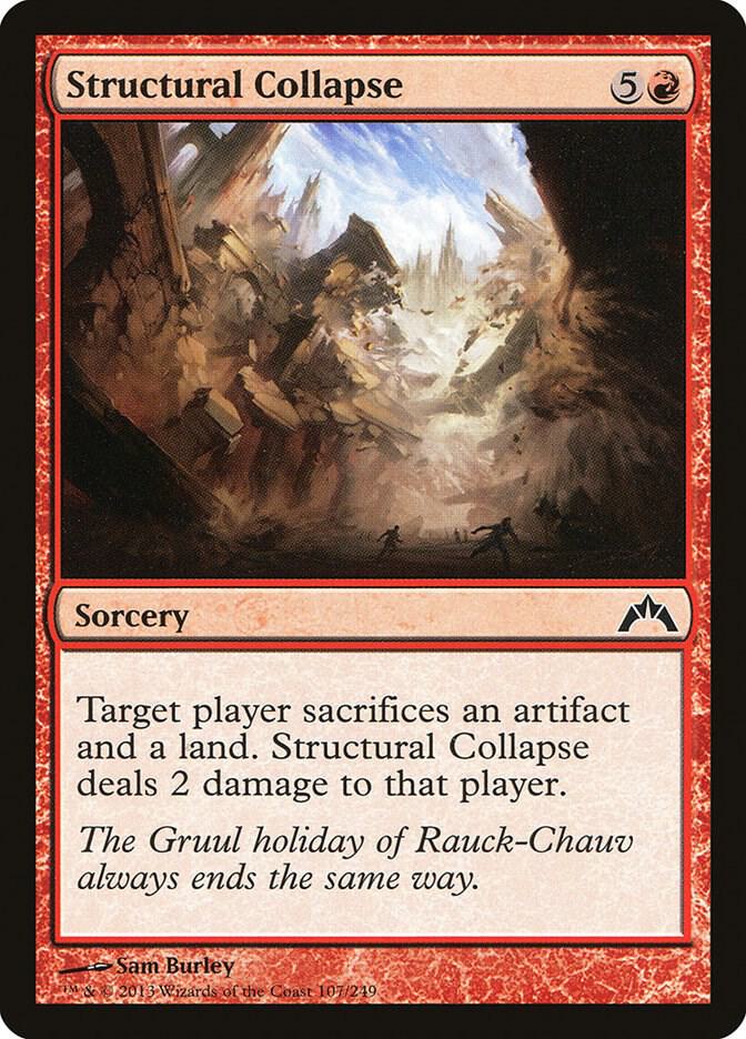 Structural Collapse 107 card from Gatecrash