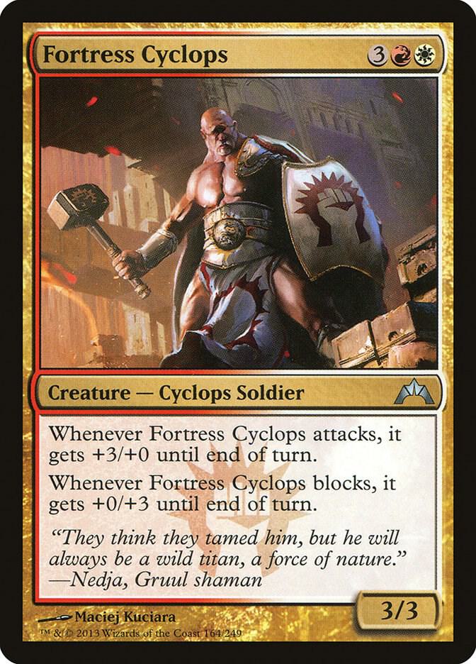 Fortress Cyclops 164 card from Gatecrash