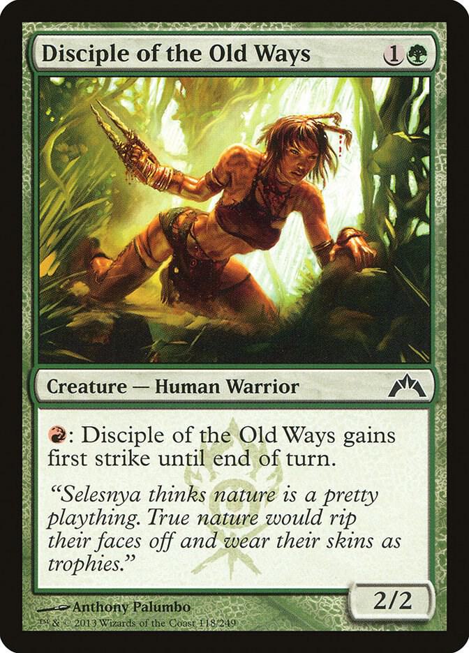 Disciple of the Old Ways 118 card from Gatecrash