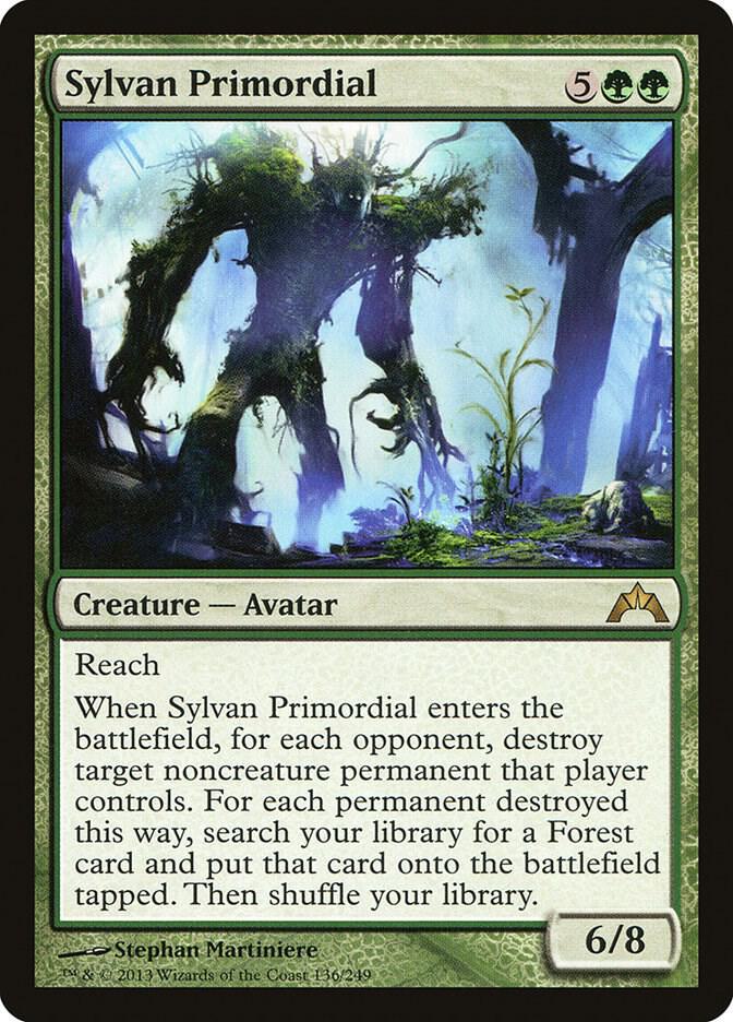 Sylvan Primordial 136 card from Gatecrash