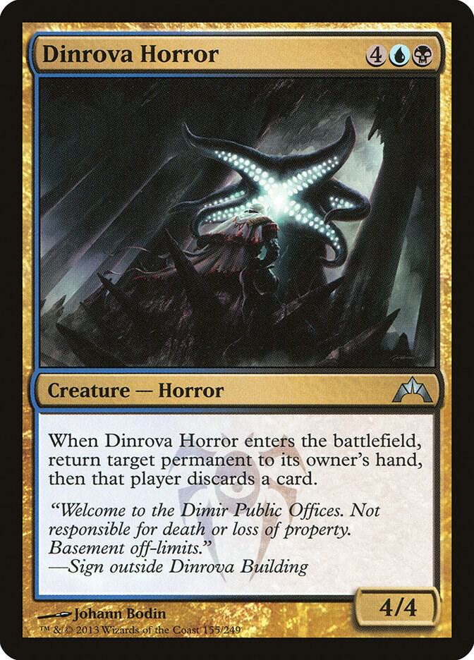Dinrova Horror 155 card from Gatecrash