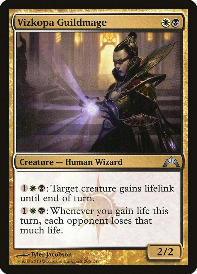 Vizkopa Guildmage 206 card from Gatecrash