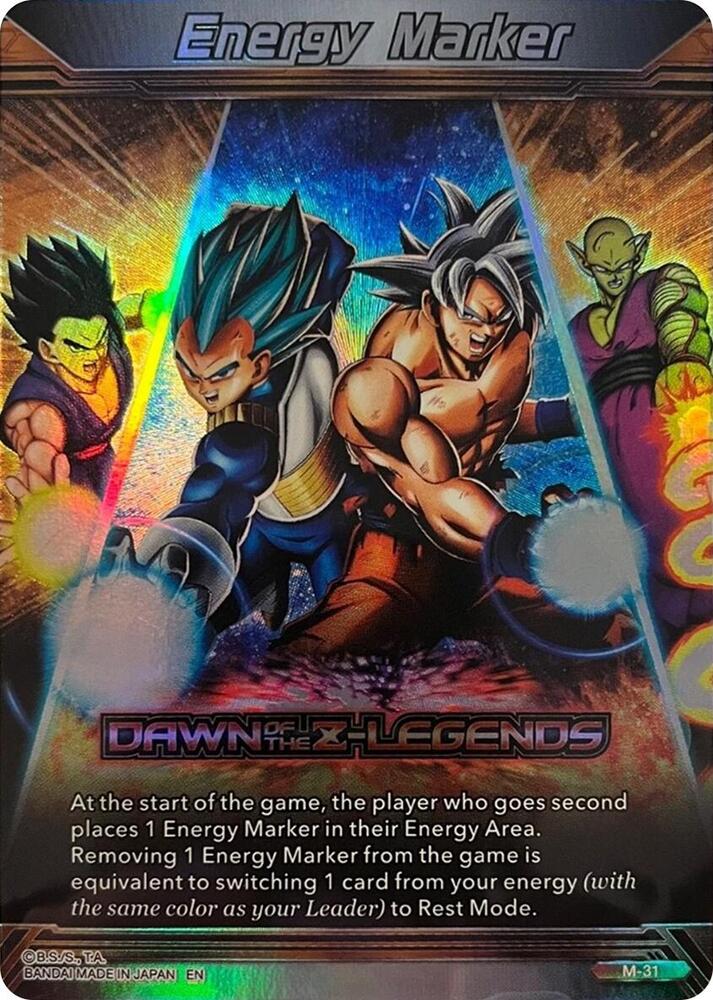 Energy Marker - Dawn Of The Z-Legends M-31 card from Fearsome Rivals