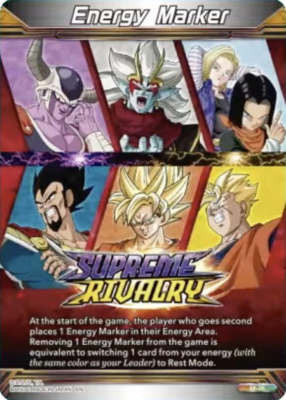 Energy Marker - Supreme Rivalry M-26 card from Fearsome Rivals
