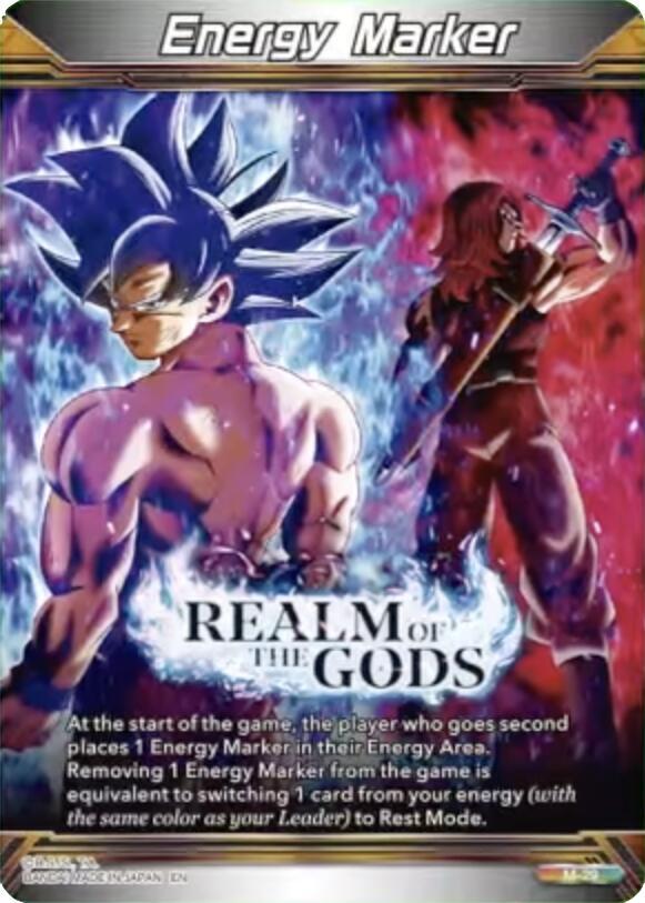 Energy Marker - Realm Of The Gods M-29 card from Fearsome Rivals