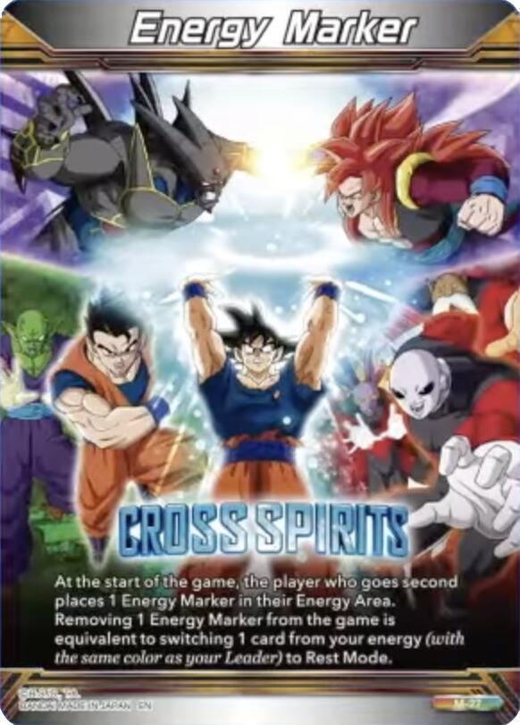 Energy Marker - Cross Spirits M-27 card from Fearsome Rivals