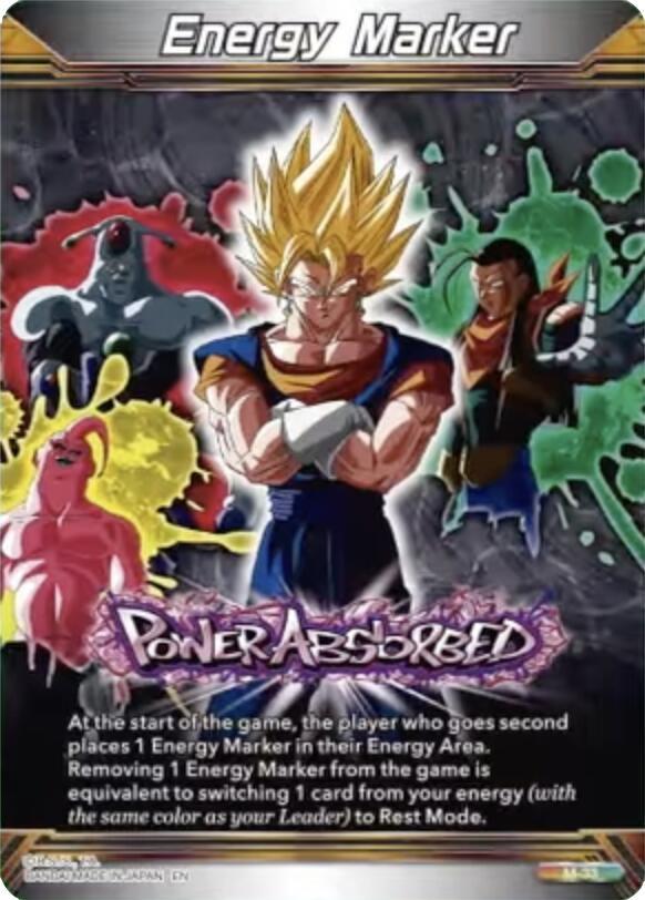 Energy Marker - Power Absorbed M-33 card from Fearsome Rivals