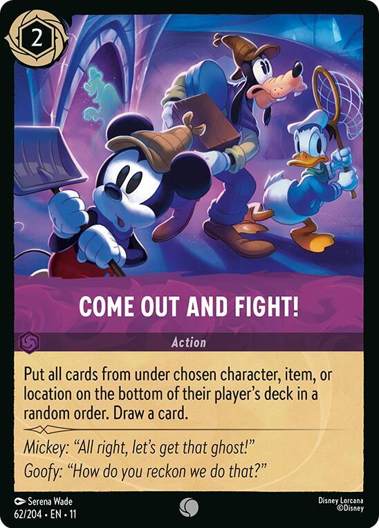 Come Out and Fight! 62/204 card from Winterspell