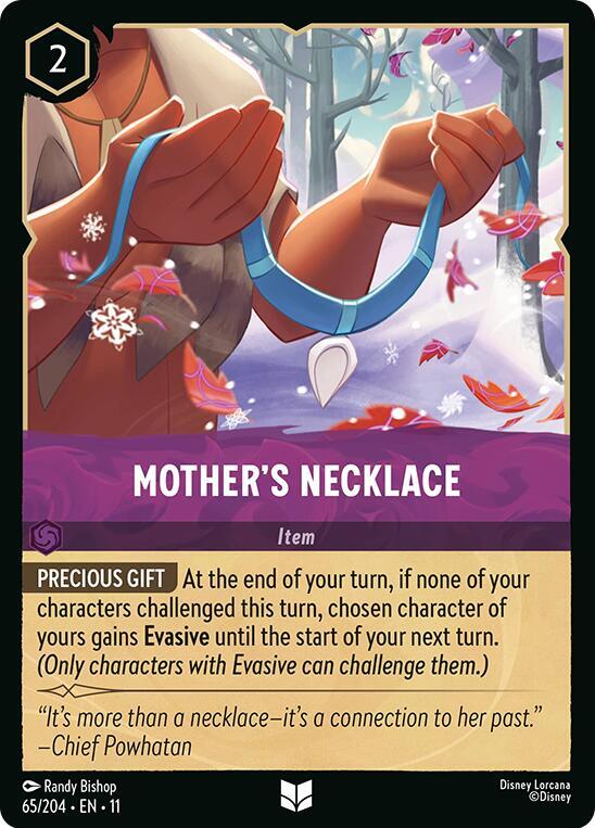 Mother's Necklace 65/204 card from Winterspell