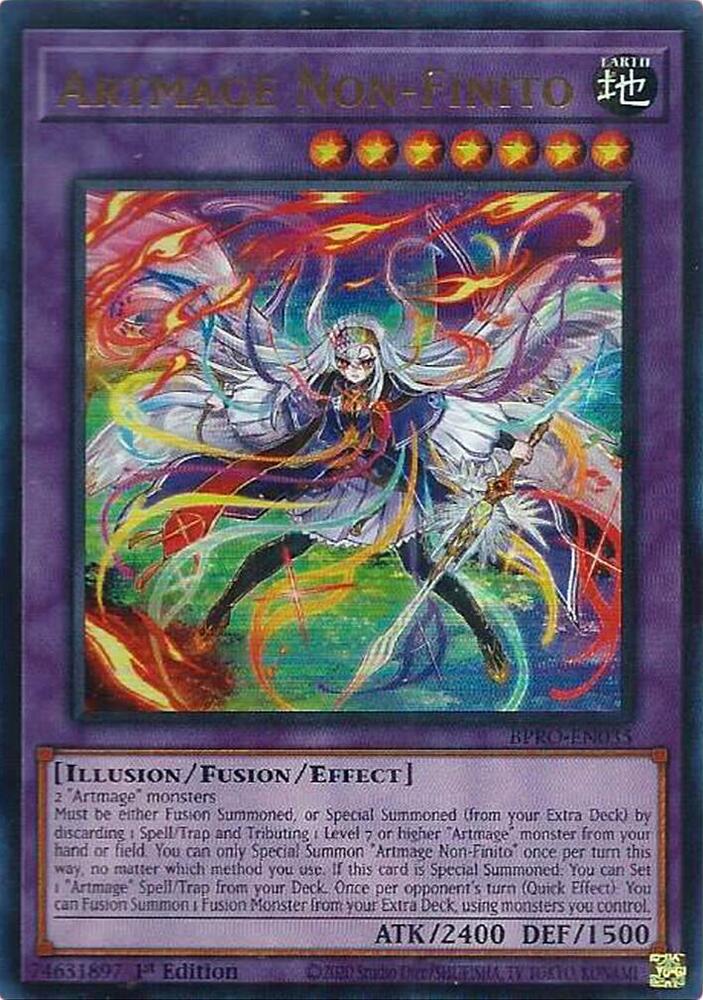 Artmage Non-Finito BPRO-EN035 card from Burst Protocol
