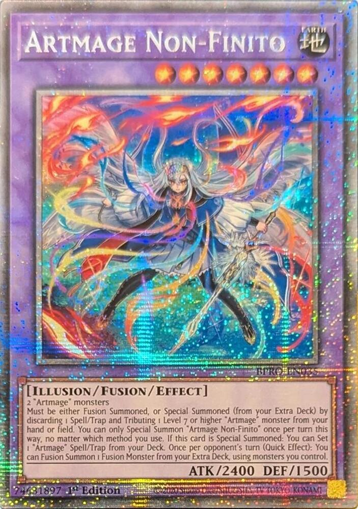 Artmage Non-Finito (Starlight Rare) BPRO-EN035 card from Burst Protocol