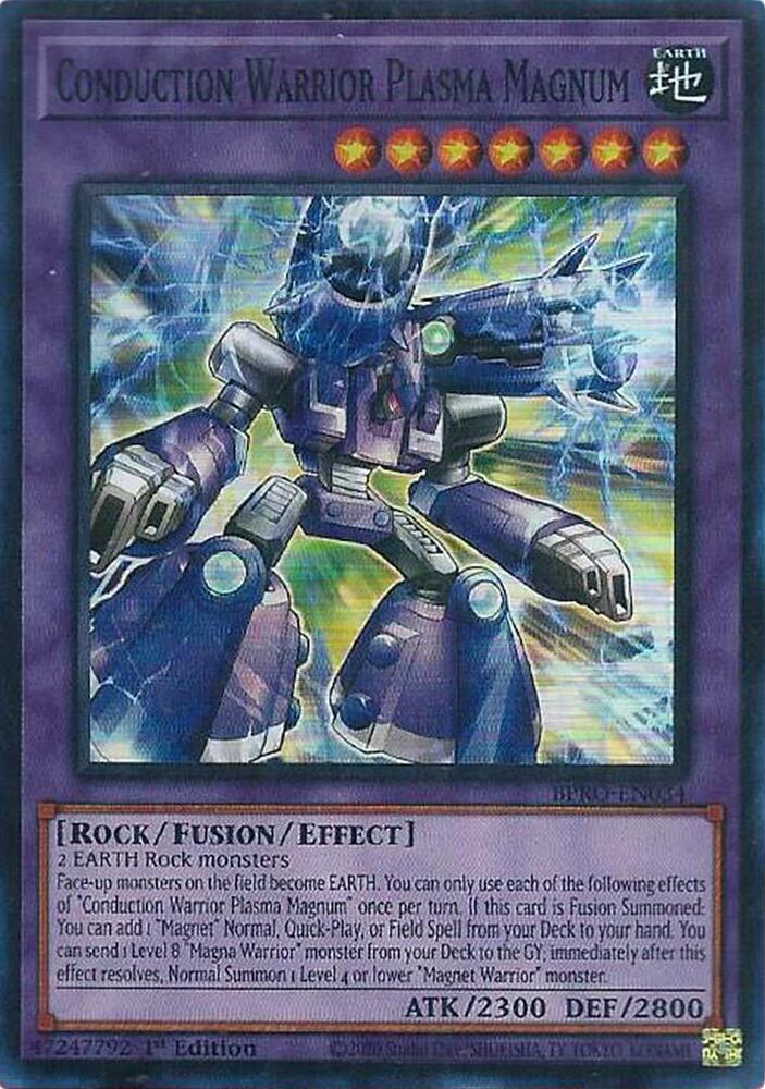 Conduction Warrior Plasma Magnum BPRO-EN034 card from Burst Protocol