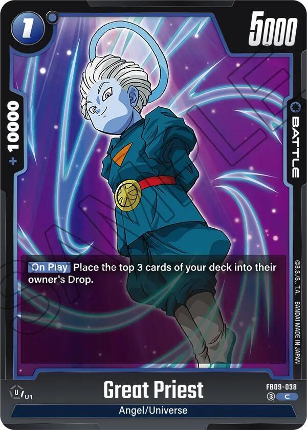 Great Priest FB09-038 card from Dual Evolution
