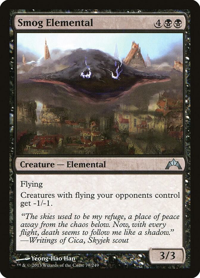 Smog Elemental 79 card from Gatecrash