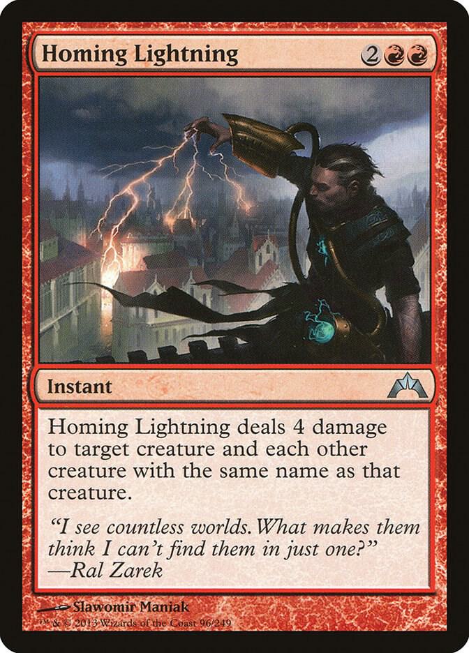 Homing Lightning 96 card from Gatecrash
