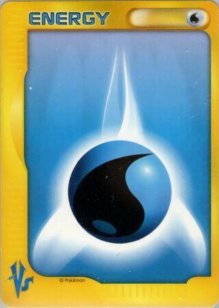 Water Energy card from Pokemon VS