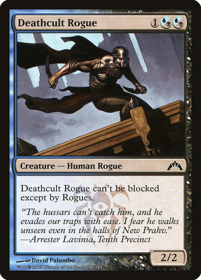 Deathcult Rogue 218 card from Gatecrash