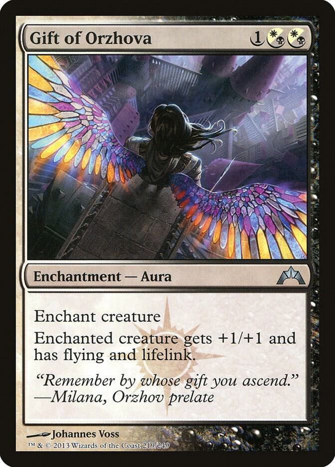 Gift of Orzhova 219 card from Gatecrash