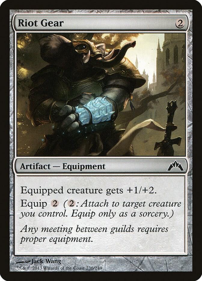 Riot Gear 236 card from Gatecrash