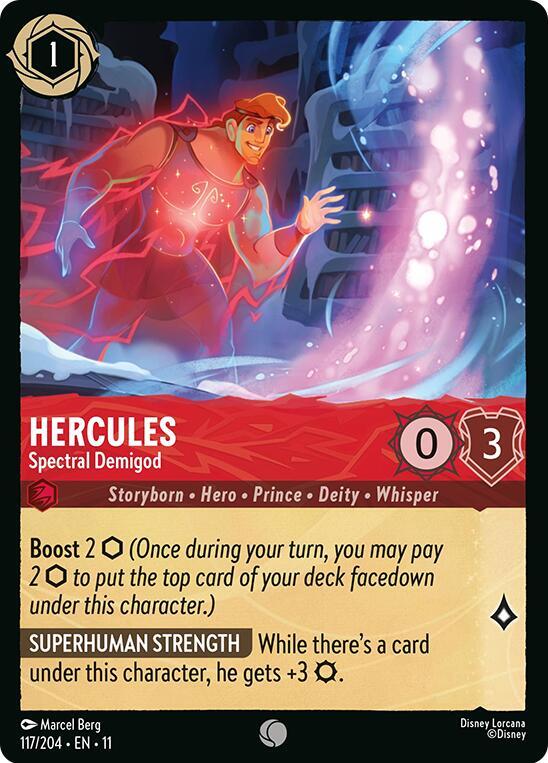 Hercules - Spectral Demigod 117/204 card from Winterspell