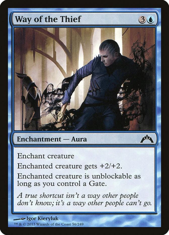 Way of the Thief 56 card from Gatecrash