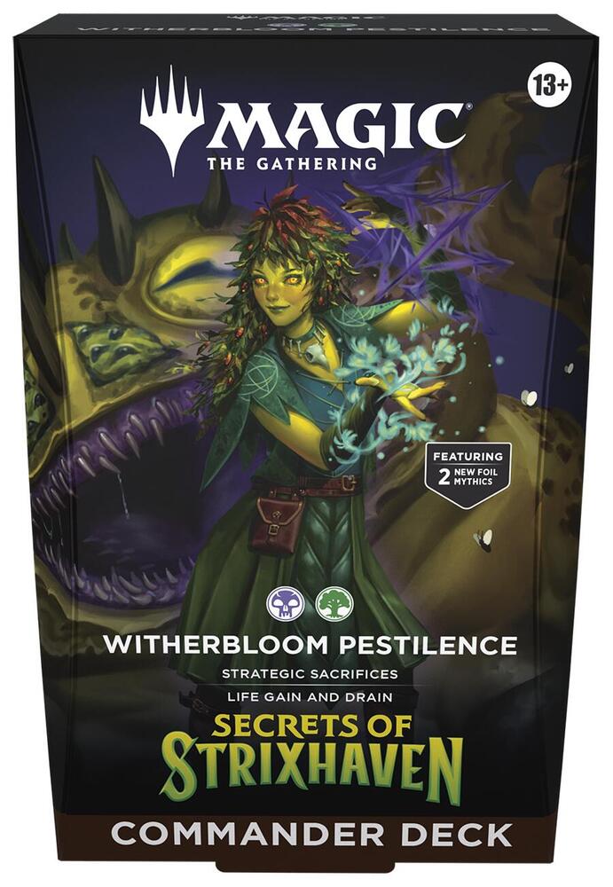 Secrets of Strixhaven Commander Deck - Witherbloom Pestilence card from Commander: Secrets of Strixhaven