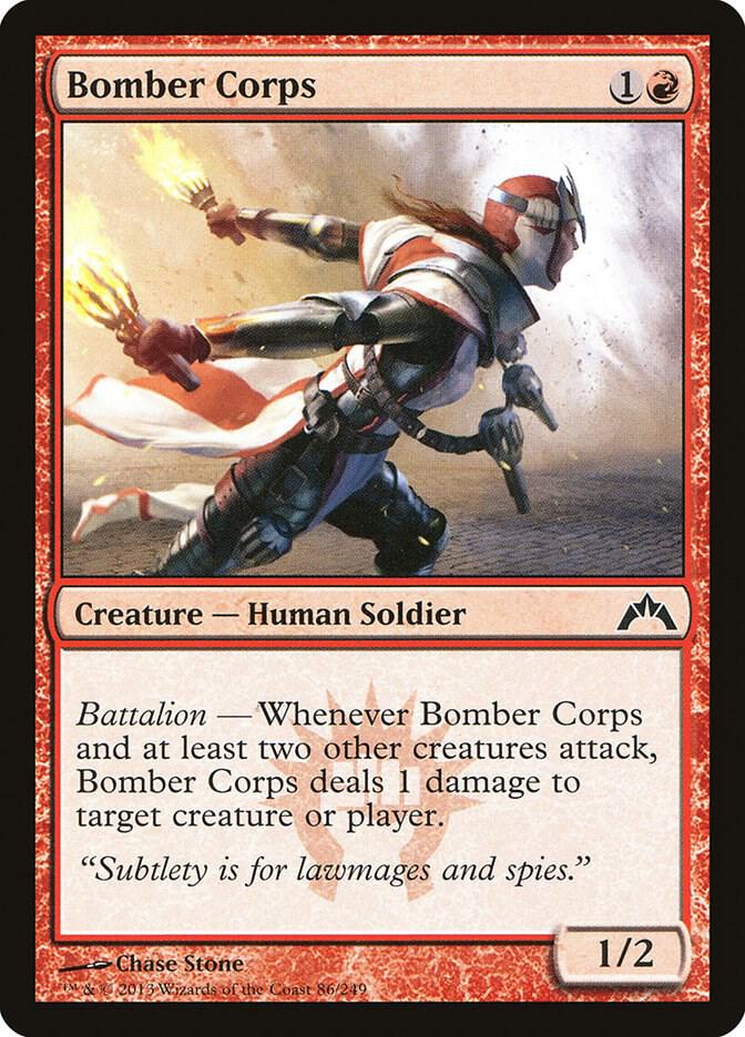 Bomber Corps 86 card from Gatecrash