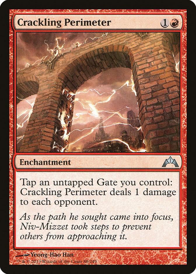 Crackling Perimeter 88 card from Gatecrash